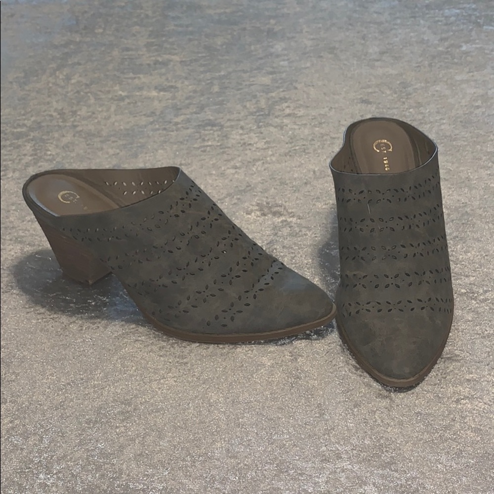 Heeled Mules